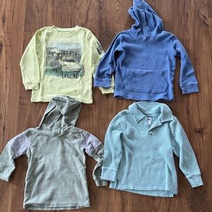 Bundle of toddler boy long sleeve shirts, 3T, Carter’s, Old Navy, OshKosh B’gosh